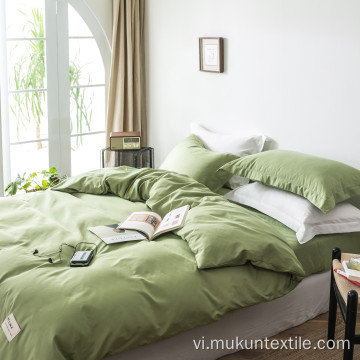Bộ đồ giường chống nhăn và phiến chất lượng khách sạn